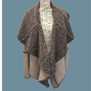 Penny Lane‎ Coat 70s Boho Shearling Whimsigoth Y2K Indie Sleaze Medium